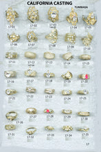 Load image into Gallery viewer, ANILLOS DE MUJER 1 SOLO COLOR  CON PIEDRA /SIN PIEDRA (TUMBAGA )