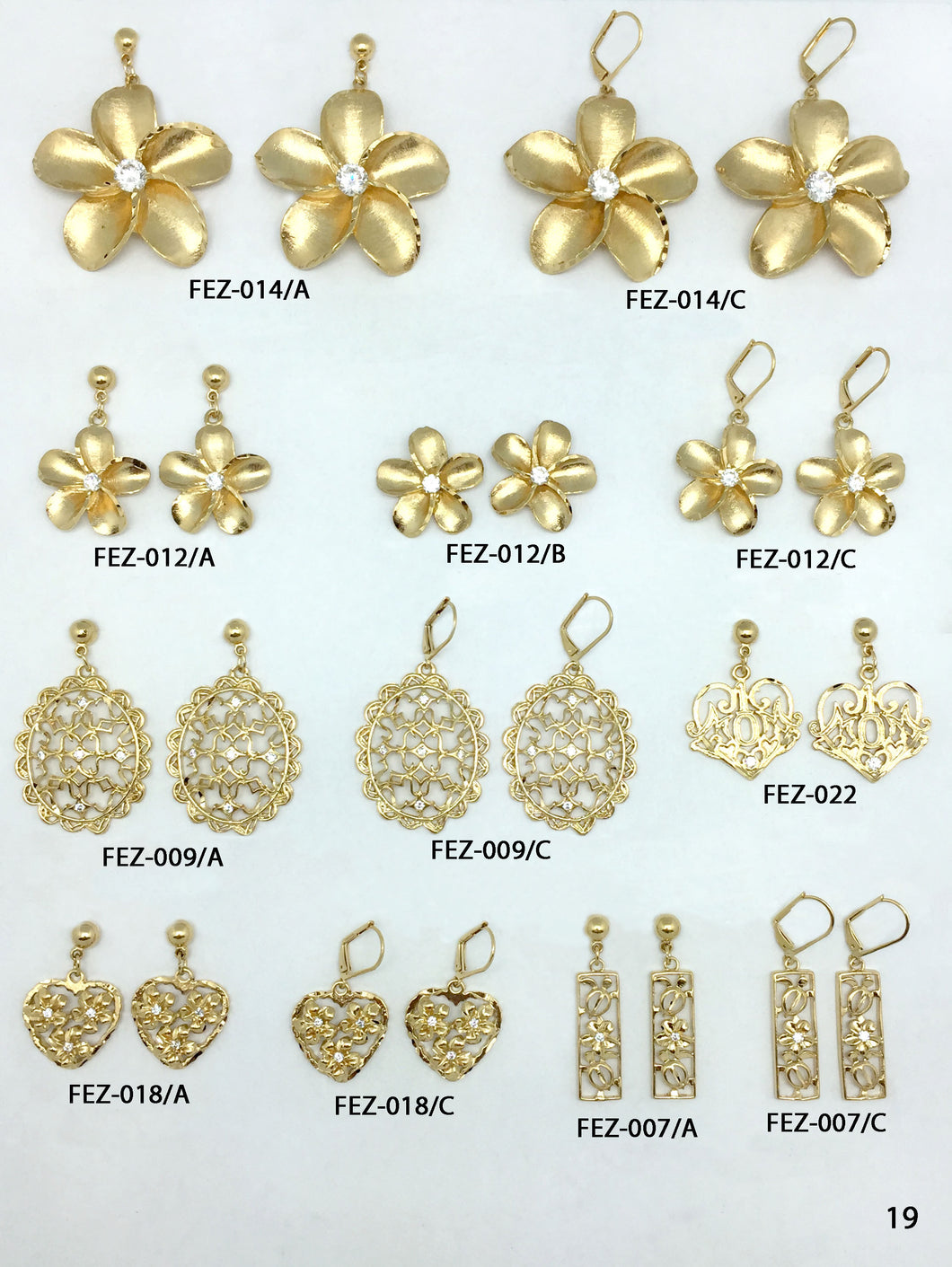 ARETES CON PIEDRA ZIRCONIA