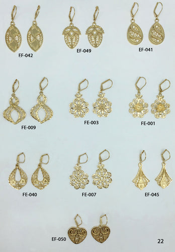 ARETES DE FILIGRANA