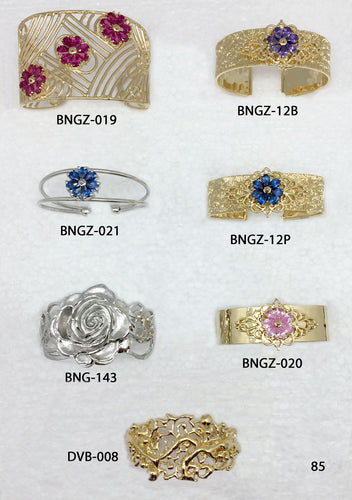 BRASALETES CON FLORES