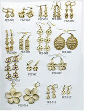 Load image into Gallery viewer, ARRACADAS, ARETES  CON GANCHO, POSTE